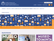 Tablet Screenshot of museoliitto.fi